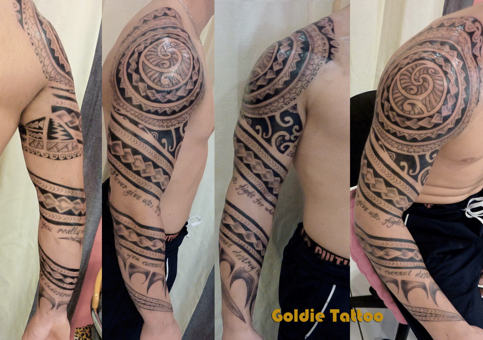 maori tribal goldie tattoo maori tribal goldie tattoo