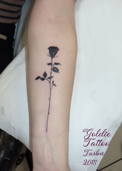 Fleurs – Goldie tattoo