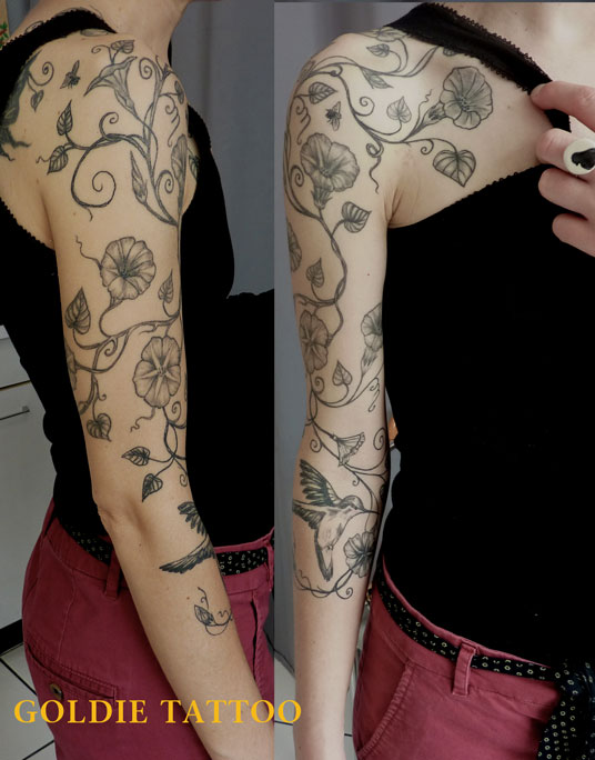 Fleurs Goldie Tattoo