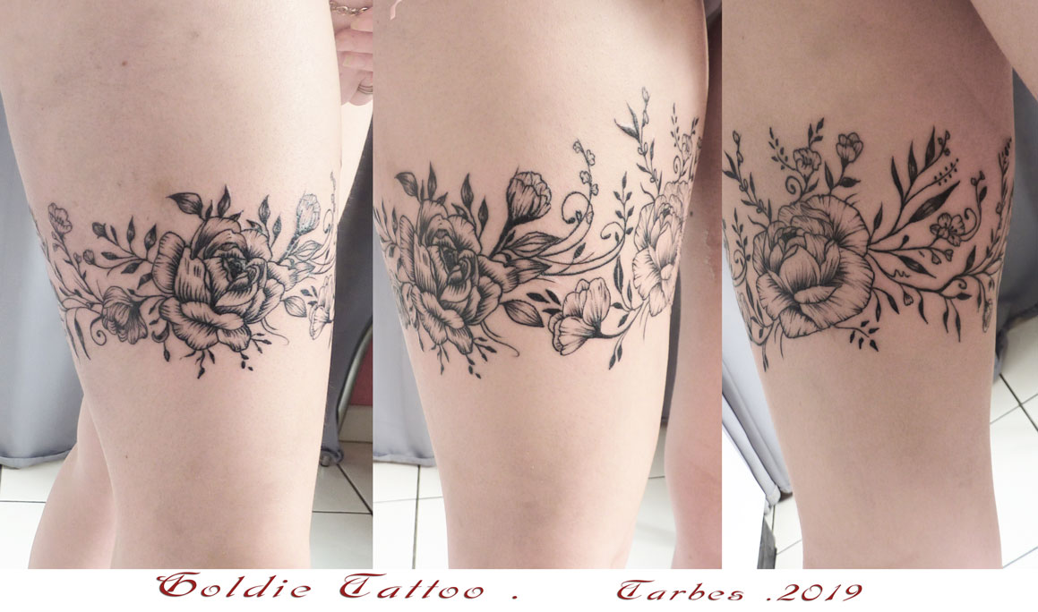 Fleurs Goldie Tattoo