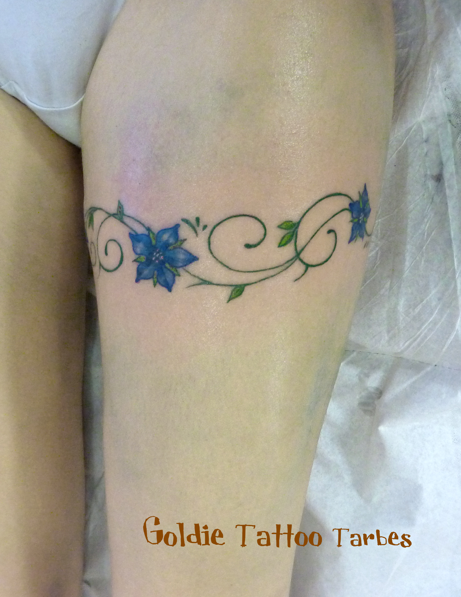 Fleurs | Goldie tattoo