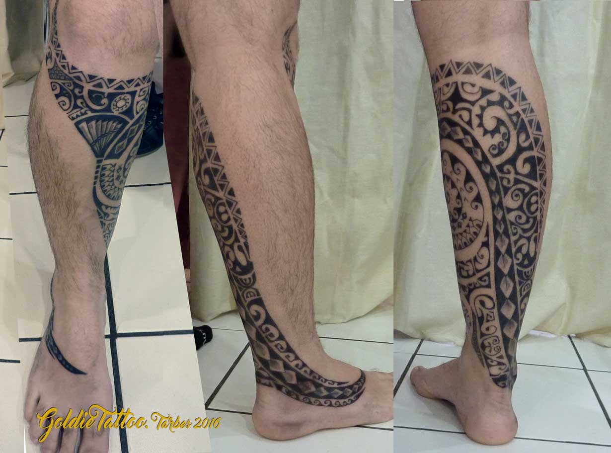 Maori-tribal – Goldie tattoo